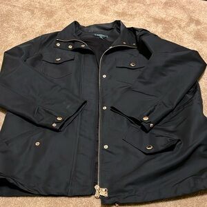 Jacket black gold hardware Ralph Lauren like new!❤️🌹